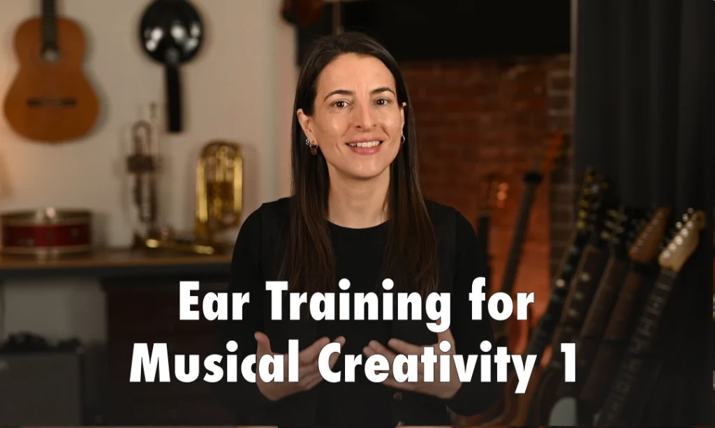 The IFR membership includes the video lessons Ear Training for Musical Creativity 1